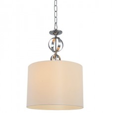 Φωτιστικό Κρεμαστό Μονόφωτο Φ35cm E27 230V Χρώμιο 955MAYA1P